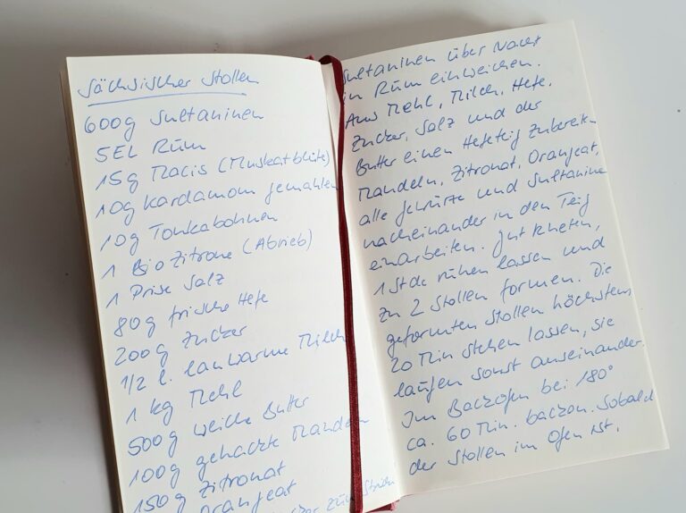 Besser als der Dresdner Stollen. Rezeptvorschlag.